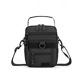 cheap Men&#039;s Bags-Men&#039;s Multifunctional Digital Camouflage Shoulder Bag with Multiple Pockets - Tactical Style for Outdoor Enthusiasts Hiking, Traveling and Daily Use White Black Green