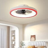 preiswerte Dimmbare Deckenleuchten-2-flammig 50 cm Dimmbar Deckenventilator Metall Acryl Modern Nordischer Stil 220-240V