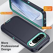 levne Ostatní pouzdra-telefon Carcasă Pro Google Pixel 9 Pro Pixel 9 Pro XL Pixel 9 Zadní kryt Nárazuvzdorné Retro TPU PC