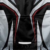 abordables Maillots pour hommes-Homme Maillot Velo Cyclisme Manche Courte Cyclisme Tee-shirt Maillot avec 3 poches arrière VTT Vélo tout terrain Respirable Séchage rapide Conception anatomique Mèche Rouge Bleu Bleu Ciel Des sports