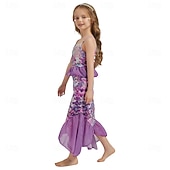 cheap Girls&#039; Costumes-The Little Mermaid Little Mermaid Princess Mermaid Dress Theme Party Costume Cosplay Movie Cosplay for Girls&#039; Kid&#039;s Carnival Masquerade Party Holiday