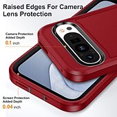 levne Ostatní pouzdra-telefon Carcasă Pro Google Pixel 9 Pro Pixel 9 Pro XL Pixel 9 Zadní kryt Nárazuvzdorné Retro TPU PC