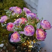 Lot de 2 lampes solaires en forme de fleur pour extérieur, éclairage de paysage, de terrasse, de jardin, étanche, pour jardin, terrasse, pelouse, clôture, décoration de vacances abordables Éclairage paysager-Lot de 2 lampes solaires en forme de fleur pour extérieur, éclairage de paysage, de terrasse, de jardin, étanche, pour jardin, terrasse, pelouse, clôture, décoration de vacances