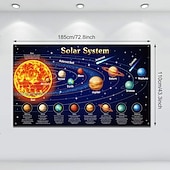 abordables Tapisserie Planétaire-Tenture murale planète univers grande tapisserie décor mural toile de fond photographie couverture rideau décoration maison chambre salon