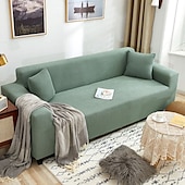 ieftine Cuvertură Canapea-husă de canapea din țesătură jacquard elastic husă de canapea extensibilă husă de canapea în formă de L husă de colț pentru sufragerie 1/2/3/4 locuri