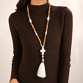 cheap Necklaces &amp; pendants-Women&#039;s necklace Fashion Street Color Block Necklaces