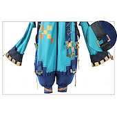 levne Anime kostýmy-Genshin Impact Kinich Anime Cosplay kostým Boty Cosplay Paruky Cosplay obleky Cosplay Paruky Cosplay boty Karneval Plesová maškaráda Výkon Párty Vrchní deska Kalhoty Korzet Pro Pánské Dospělé