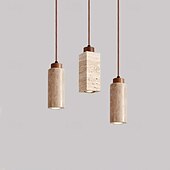 abordables Suspension-18 cm Design de Lanterne Suspendue Formes Géométriques Suspension Pierre Style Artistique Style Formel Le style rétro ancien Traditionnel / Classique 110-120V 220-240V