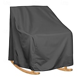 Χαμηλού Κόστους Κάλυμμα Καναπέ-Έπιπλα εξωτερικού χώρου κήπου καλύμματα κουνιστή καρέκλας βεράντας, αδιάβροχα καλύμματα κουνιστή καρέκλας αυγών βεράντας, περιστρεφόμενο κάλυμμα καρέκλας, ταιριάζει ως βαθύ κάλυμμα καθίσματος σαλονιού