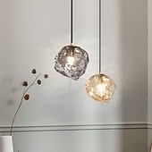 economico Luci a sospensione-15 cm Forme Geometriche Lampada a sospensione Vetro Metallo Vetro Stile Moderno Geometrico Minimalista Galvanizzato Finiture Verniciate LED Moderno 110-240 V