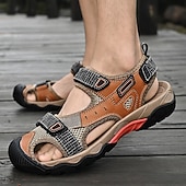 economico Infradito da Vacanza-sandali da trekking da uomo con cinturini regolabili e rete traspirante per uomini attivi, ideali per escursioni, spiaggia e abbigliamento casual