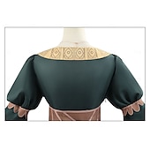 billige Kvinners kostymer-Ringenes herre Cosplay Cosplay kostyme Maskerade Ferie Film-Cosplay for Dame Voksne Karneval Maskerade Ytelse Fest