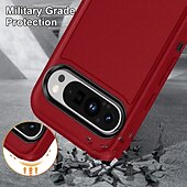 levne Ostatní pouzdra-telefon Carcasă Pro Google Pixel 9 Pro Pixel 9 Pro XL Pixel 9 Zadní kryt Nárazuvzdorné Retro TPU PC