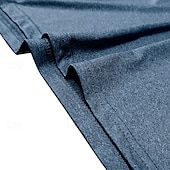 economico magliette di base-Per uomo Maglietta Manica Corta Maniche Corte Collo alla coreana Zip a un quarto Estate Primavera Tinta unica Semplice Sport Essenziale Con zip Vacanza Streetwear Casuale Blu chiaro Nero Bianco