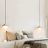 abordables Suspension-20 cm Design de Lanterne Suspendue Formes Géométriques Suspension Pierre Verre Style Artistique Style Formel Le style rétro ancien Rustique 110-120V 220-240V