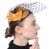 preiswerte Hochzeit Kopfschmuck-Kopfstück Perle Hochzeit Abendgesellschaft Elegant Hochzeit Mit Tupfen Kopfschmuck Kopfbedeckung