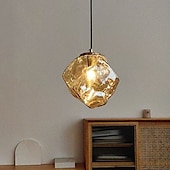 economico Luci a sospensione-15 cm Forme Geometriche Lampada a sospensione Vetro Metallo Vetro Stile Moderno Geometrico Minimalista Galvanizzato Finiture Verniciate LED Moderno 110-240 V