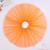 voordelige Broeken-Kinderen Voor meisjes Rok Effen Kleur Actief Netstof Buiten 4 jaar + Zomer Licht Roze Zwart Wit