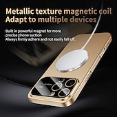 economico Cover per iPhone-telefono Custodia Per iPhone 16 15 14 Pro Max Plus iPhone 15 14 Pro Max iPhone 13 12 Pro Max Copertura Posteriore Magnetico Supporta la Ricarica Wireless Resistente agli urti Retrò PC
