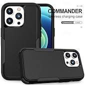 お買い得  iPhone用ケース-電話 ケース 用途 iPhone 16 Pro Max プラス iPhone 15 プロマックスプラス iPhone 14 13 12 11 Pro Max Plus Mini バックカバー 磁石バックル ワイヤレス充電をサポート 耐衝撃 レトロ風 TPU PC
