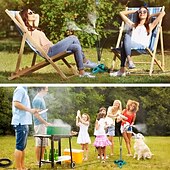 cheap Kiddie Pools-Standing Spray Cooling System Outdoor Spray CCooling Dedusting Garden Portable Sprinkler