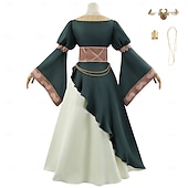 billige Kvinners kostymer-Ringenes herre Cosplay Cosplay kostyme Maskerade Ferie Film-Cosplay for Dame Voksne Karneval Maskerade Ytelse Fest
