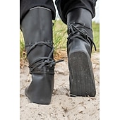 abordables Calzado-Retro Antiguo Medieval Renacimiento Zapatos Hombre Mujer Unisexo Celta Pirata Víspera de Todos los Santos Carnaval Mascarada Evento / Fiesta Mascarada Adulto Zapatos