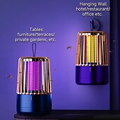 cheap Bug Zapper-Home Camping Mosquito Killer Lamp Dual Color Light Source Night Light