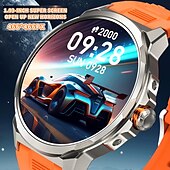 Χαμηλού Κόστους Smartwatch-696 SK50 Εξυπνο ρολόι 1.93 inch Έξυπνο ρολόι Bluetooth Βηματόμετρο Υπενθύμιση Κλήσης Παρακολούθηση Ύπνου Συμβατό με Android iOS Γυναικεία Άντρες Κλήσεις Hands-Free Υπενθύμιση Μηνύματος IP 67