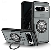abordables Otras carcasas-teléfono Funda Para Google Pixel 8 Pro Pixel 8 Pixel 7 Pixel 7 Pro Funda Trasera con Soporte Antigolpes Retro TPU ordenador personal