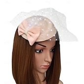 preiswerte Hochzeit Kopfschmuck-Kopfstück Perle Hochzeit Abendgesellschaft Elegant Hochzeit Mit Tupfen Kopfschmuck Kopfbedeckung