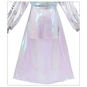 olcso Anime kosztümök-Genshin hatás Igen Miko Anime Szerepjáték Jelmezek Felszerelések Szerepjáték Parókák Cosplay öltönyök Szerepjáték Parókák Farsang Álarcos mulatság Teljesítmény Parti Kabát Ruha Még több kiegészítő