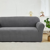 baratos Cobertura de Sofa-capa de sofá de tecido jacquard elástico capa de sofá elástica secional em forma de l capa de sofá de canto para sala de estar 1/2/3/4 assentos