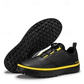 baratos Sapatos de Golfe Masculinos-Sapatos de golfe brancos ultraleves masculinos com detalhes em azul, material de microfibra, ajuste confortável para jogadores de golfe profissionais