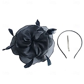 preiswerte Fascinators &amp; Hüte-Elegant Derby Kopfschmuck Faszination Dame Kostüm Damen Karneval Party Derby Hochzeitsfeier Erwachsene Fascinator Frühling &amp; Sommer