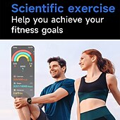 abordables Montres connectées-iMosi HT31 Montre intelligente 1.72 pouce Smartwatch Montre Connectée Bluetooth Podomètre Rappel d&#039;appel Moniteur d&#039;Activité Compatible avec Android iOS Femmes Hommes Appels Mains Libres Étanche