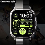 tanie Smartwatche-696 D8 Inteligentny zegarek 2.01 in Inteligentny zegarek Bluetooth EKG + PPG Krokomierz Powiadamianie o połączeniu telefonicznym Kompatybilny z Android iOS Damskie Męskie Odbieranie bez użycia rąk