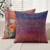 cheap Floral &amp; Plants Style-Beautiful Flower Decorative Toss Pillows Cover 1PC Soft Square Couch Cushion Case Pillowcase for Bedroom Livingroom Sofa Chair