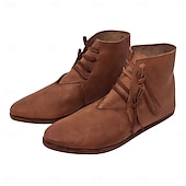 levne obuv-Retro Středověké Renesanční Boty Maškarní kostým Pánské Dámské Unisex Keltské Pirát předvečer Všech svatých Karneval Plesová maškaráda Večírek Plesová maškaráda Dospělé Boty