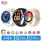 Χαμηλού Κόστους Smartwatch-696 i102 Έξυπνο Ρολόι Φυσικής Κατάστασης Tracker ECG PPG Bluetooth Υπενθύμιση Κλήσεων Android iOS IP67 40mm 1.43