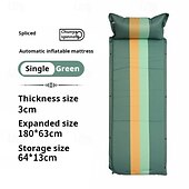 cheap Sleeping Gear-Sleeping Pad for Camping, Lightweight Memory Foam Camping Mattress with Pillow, Self Inflating Camping Pad 3cm Thick Foam, Air Mattress Inflatable Sleeping Mat for Backpacking,Hiking