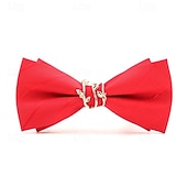 cheap Men&#039;s Ties &amp; Bow Ties-Men&#039;s Neckties Modern Contemporary Metal Solid Color Wedding Party Daily Wear