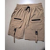 economico All&amp;#39;aperto-Per uomo Pantaloncini cargo Shorts Pantaloncini Estivi Coulisse Elastico in vita Multi-tasche Semplice Comodità Indossabile Lunghezza al ginocchio All&#039;aperto Sport Quotidiano Moda Casual Nero Marrone