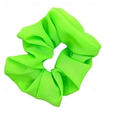 levne Příslušenství a další-Retro 80. léta Ozdoby Scrunchies Disko Pevná barva Dámské předvečer Všech svatých Karneval Pride Parade Měsíc hrdosti Dospělé Doplňky do vlasů Celý rok
