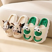 economico Pantofole da casa-Ciabatte simpatiche a forma di animale pelose morbide e comode ciabatte slip-on in peluche per esterni e interni scarpe da casa unisex
