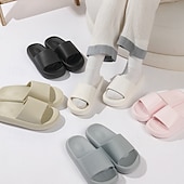 abordables Accueil Pantoufles-Chaussons à mi-mollet pour femmes phase de lune sans poignet anti-odeur respirants confortables et décontractés