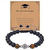 abordables Saison de Diplôme-Cadeaux de fin d&#039;études pour elle et lui, bracelets de fin d&#039;études de la promotion 2025, bracelet boussole de fin d&#039;études inspirant pour femmes, cadeau de fin d&#039;études universitaires pour lui et