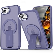 economico Cover per iPhone-telefono Custodia Per Apple AirTag iPhone 16 Pro Max Plus iPhone 15 Pro Max Plus iPhone 13 12 11 Pro Max Copertura Posteriore Custodia ad adsorbimento magnetico con Supporto Traslucido Magnetico PC