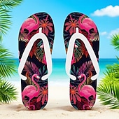 お買い得  グラフィックプリントシューズ-グースデザインとロープ柄のメンズビーチサンダル - ビーチや夏のアクティビティにリラックスしたビーチスタイルを演出します。