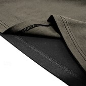preiswerte Lässige T-Shirts für Herren-Herren T Shirt Henley Hemd T-Shirt Kurzarmshirt Langarm Rundhalsausschnitt Frühling &amp; Herbst Einfach Mode Designer Basic Patchwork Urlaub Straße Ausgehen Armeegrün Grau Top T-Shirt für Herren